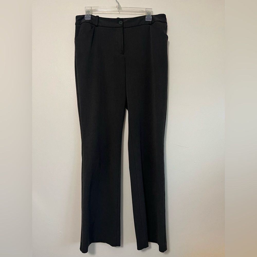 Talbots Women’s Gray Dress Pants‎ Size 10 Straight Leg Work Trousers